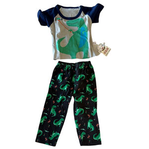 Boys NEW Two Piece Dinosaur Tee and Long Pants Size 90 aka 18-24 Months #260267